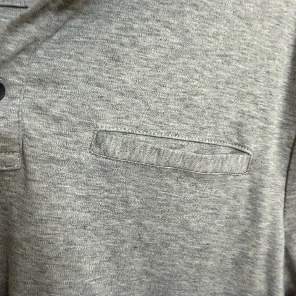 Banana Republic Classic Gray Polo Shirt